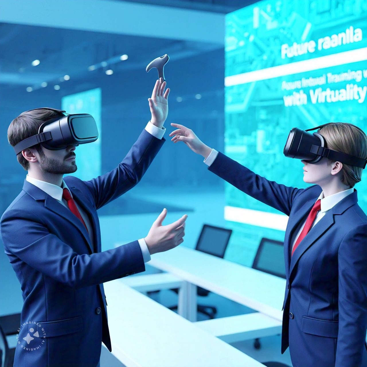 Future of Industrial Training with Virtuality